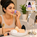 Makeup Sponges Set Perfect For Liquid Cream And Powder (6 Pcs Set)