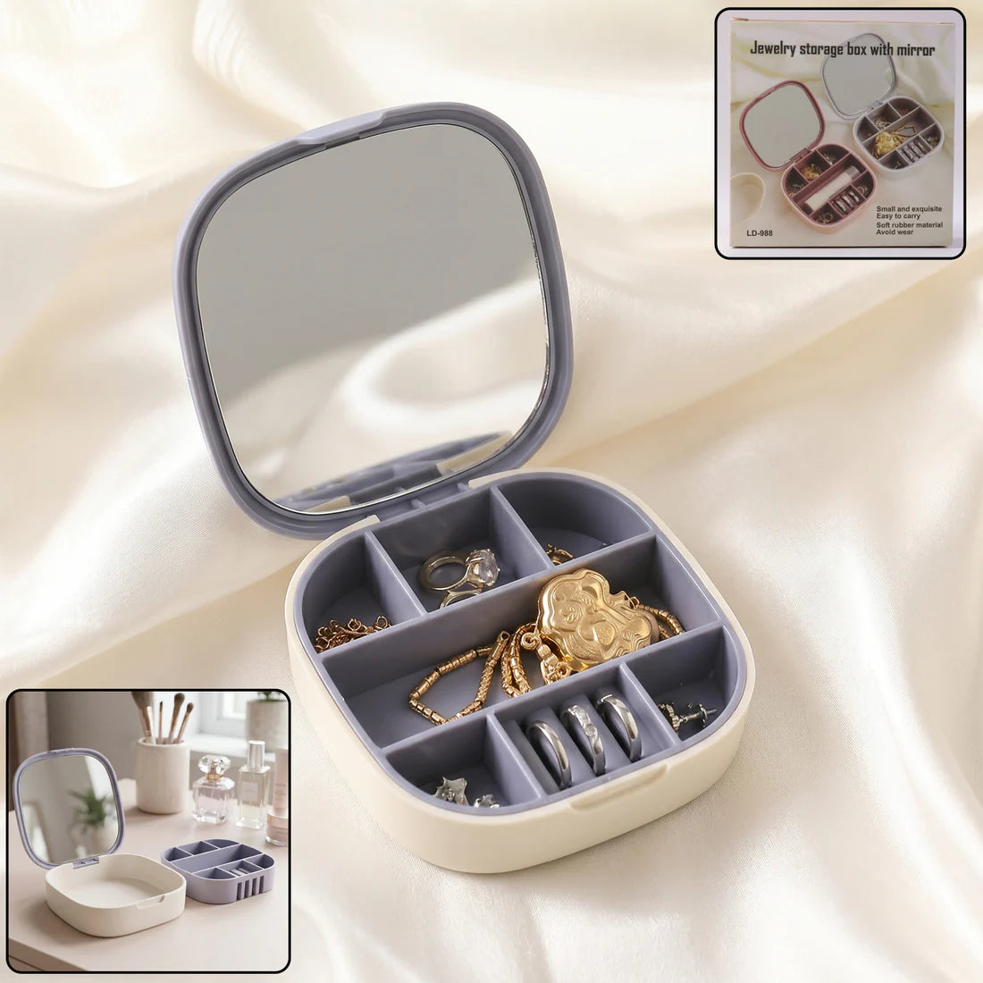 Plastic Jewelry Storage Box