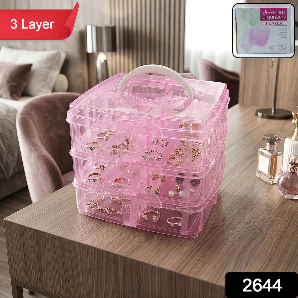 Slot Plastic Craft Storage Box