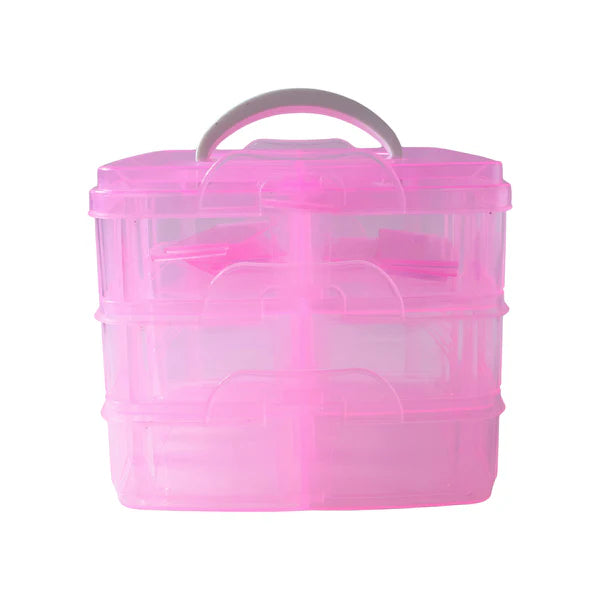 Slot Plastic Craft Storage Box
