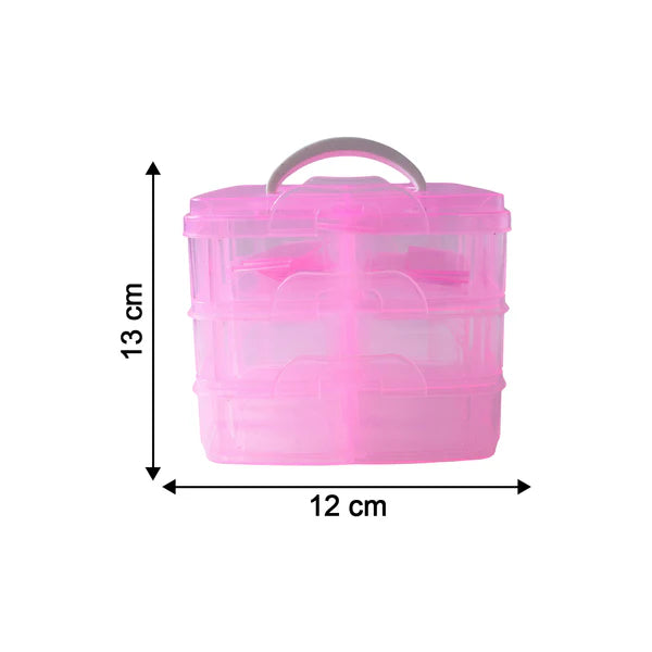Slot Plastic Craft Storage Box